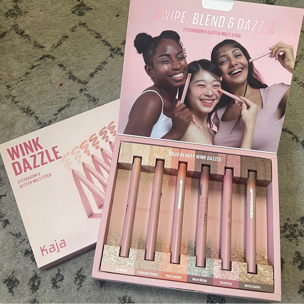 Kaja Wink Dazzle Eyeshadow & Glitter Multi Stick Set